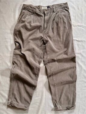 Gap Easy Fit Vintage 90s Corduroy Relaxed Fit Pants - Taupe
